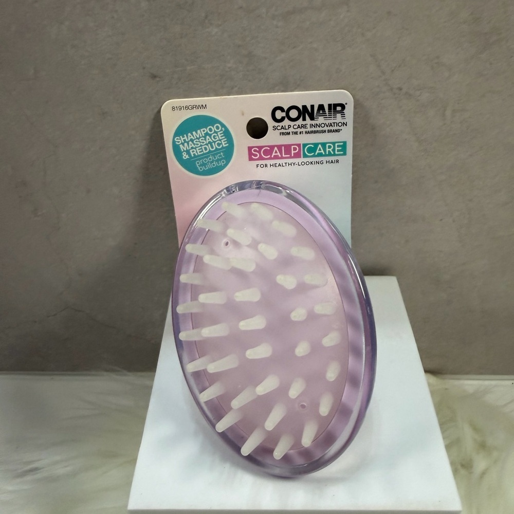 🩷5/$10🩷 Conair Scalp Care Shampoo Massage Brush in Light Purple